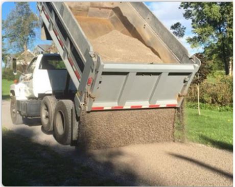 Gravel Load donated by Larson Acres (Free delivery within 40 miles)